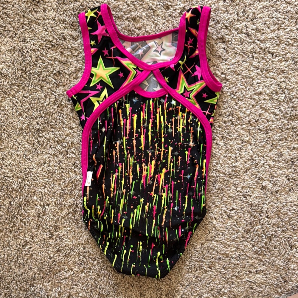 Destira Colorful Star Patterned Leotard - Picture 2 of 3